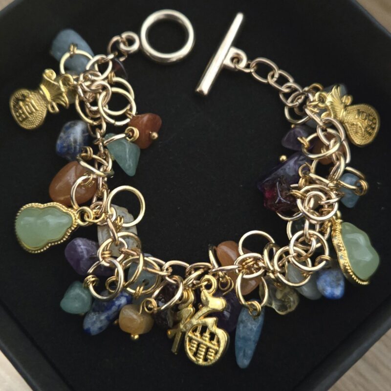 Prosperity Charm Bracelet – Abundance and Strength